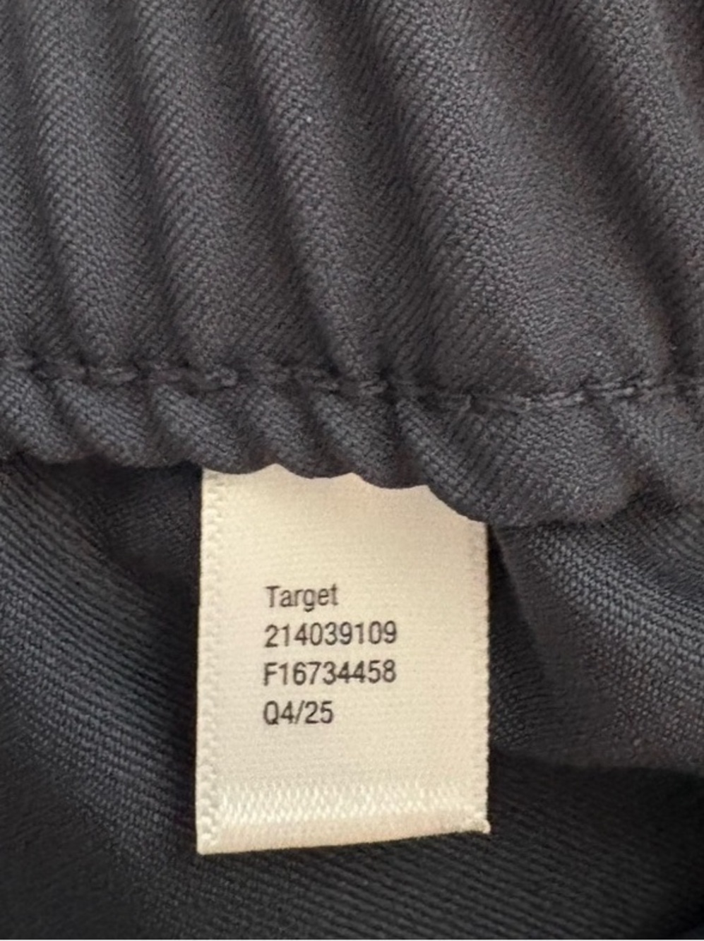 All in Motion Navy Blue Performance Pleated Wide-Leg Trousers - Side Pinstripe - Picture 3 of 13
